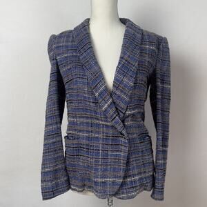 Isabel Marant Etoile Blazer Jacket Plaid Academia Size 42 / XL